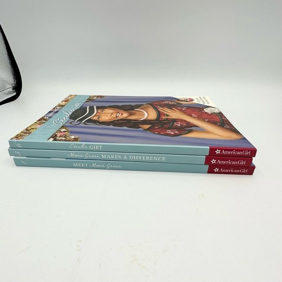 Lot Of 3 Books Marie-Grace Cecile 1853 American Girl Doll Paperback History - Picture 3 of 5